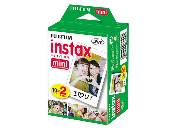 Fujifilm Instax Film mini 2x10 bilder 20ark. Fuji Instax mini/Polaroid PIC300